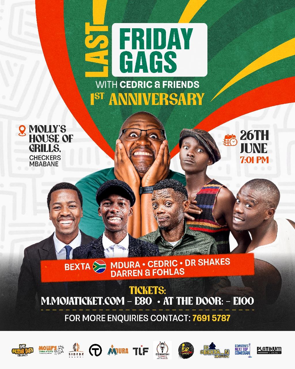 Last Friday Gags 1st Anniversary Pic